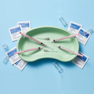 Alcohol Swabs and Insulin Syringes
